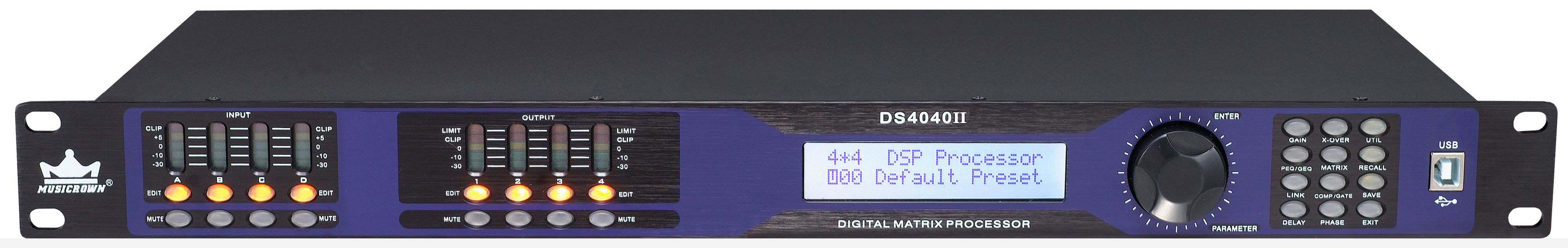 DS4040II 4进4出数字处理器